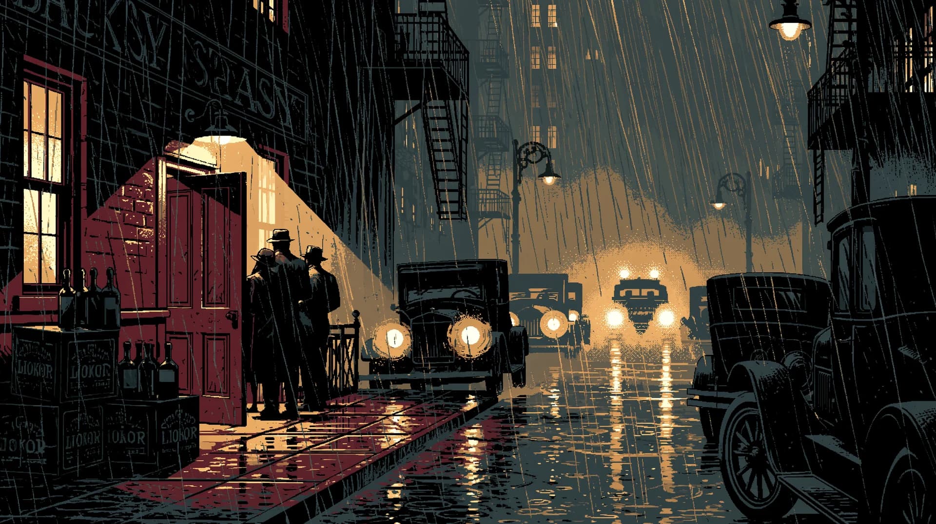 NYC Prohibition game poster