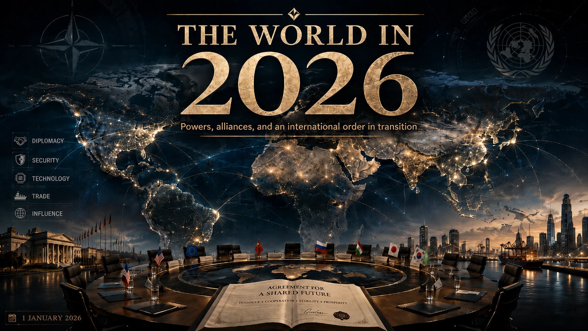 The World in 2026 game poster