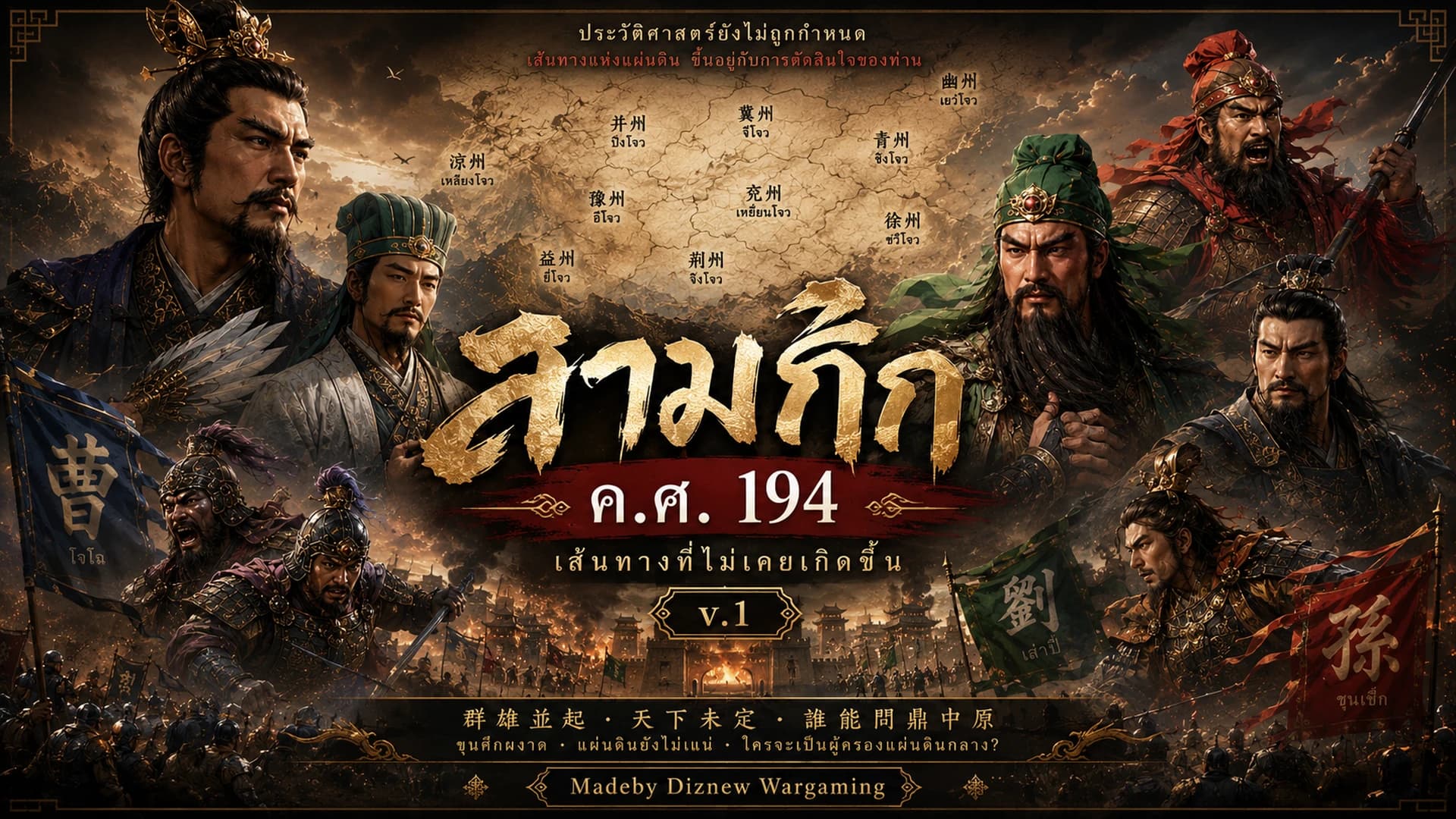 Three Kingdoms A.D. 194 — The Path Not Taken 22 (remixed) (remixed)