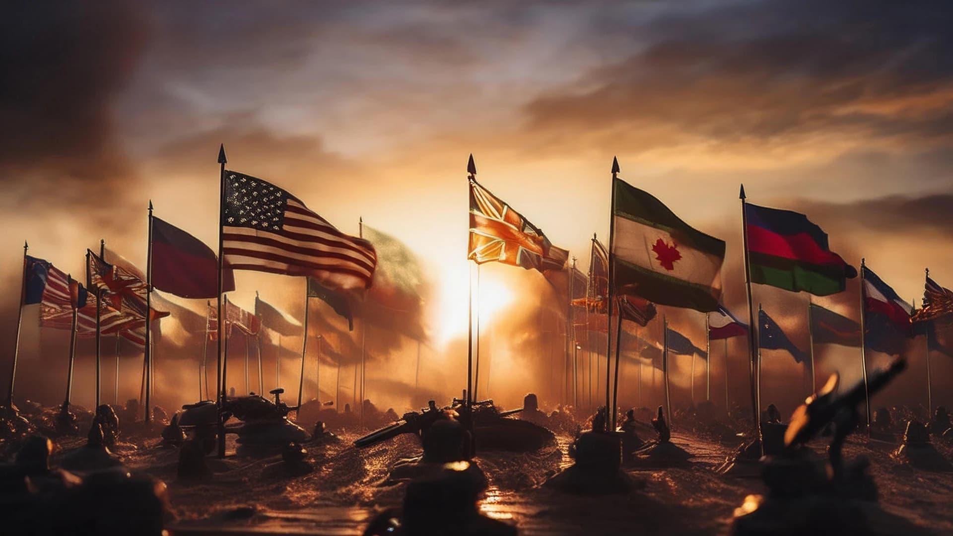 Tercera guerra mundial game poster